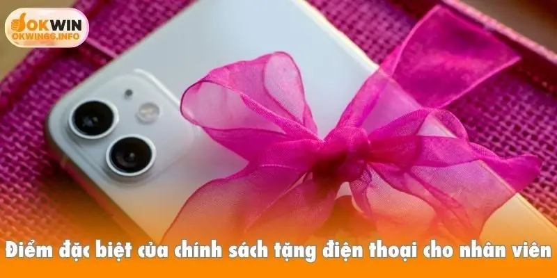 Điểm đặc biệt của chính sách tặng điện thoại cho nhân viên