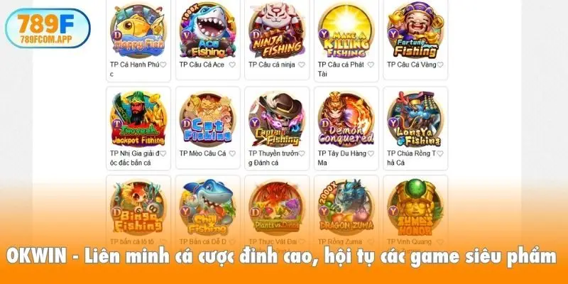 OKWIN - Liên minh cá cược đỉnh cao, hội tụ các game siêu phẩm